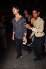 Tiger Shroff snapped at the airport on June 26, 2016